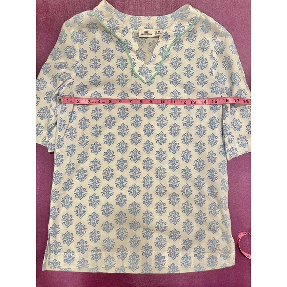 🐳 Vineyard Vines Girls' V-Neck Tunic – Size 10/12 - Picture 6 of 9
